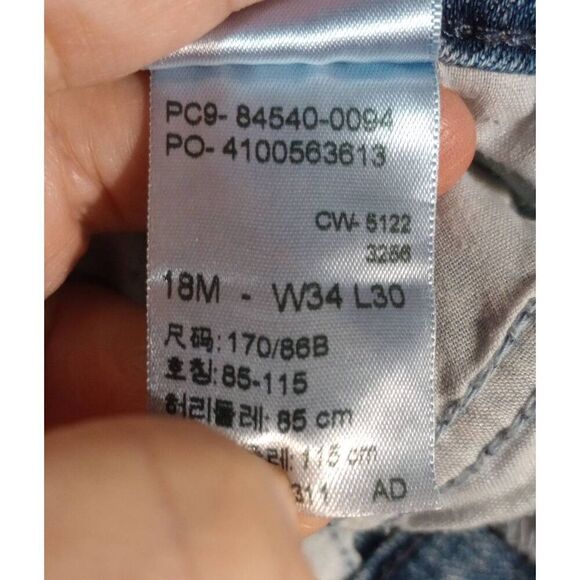 Levi's Jeans Ladies 18 Mid Rise Skinny - Picture 7 of 8